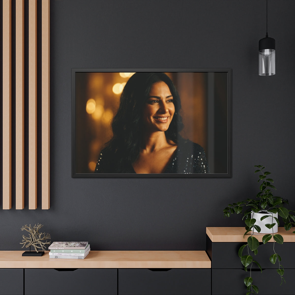 Framed Poster - Cinematic Portrait — Landscape