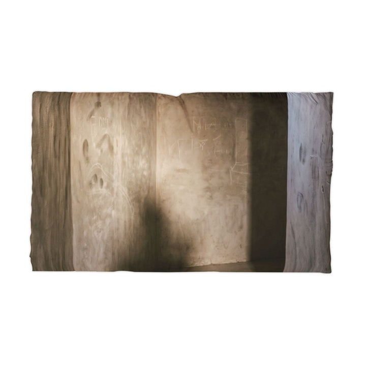 Microfiber Pillowcase - Shadows of the Citadel moody architectural print