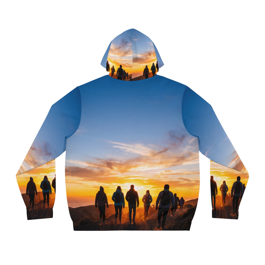 Men's Full-Zip Hoodie - Sunrise Journey