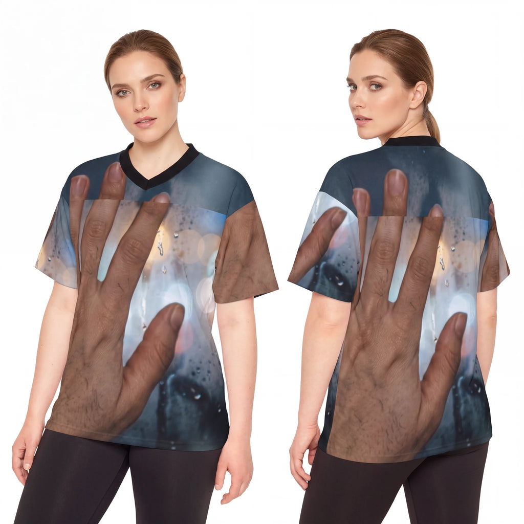 Rainy City Window Unisex Football Jersey