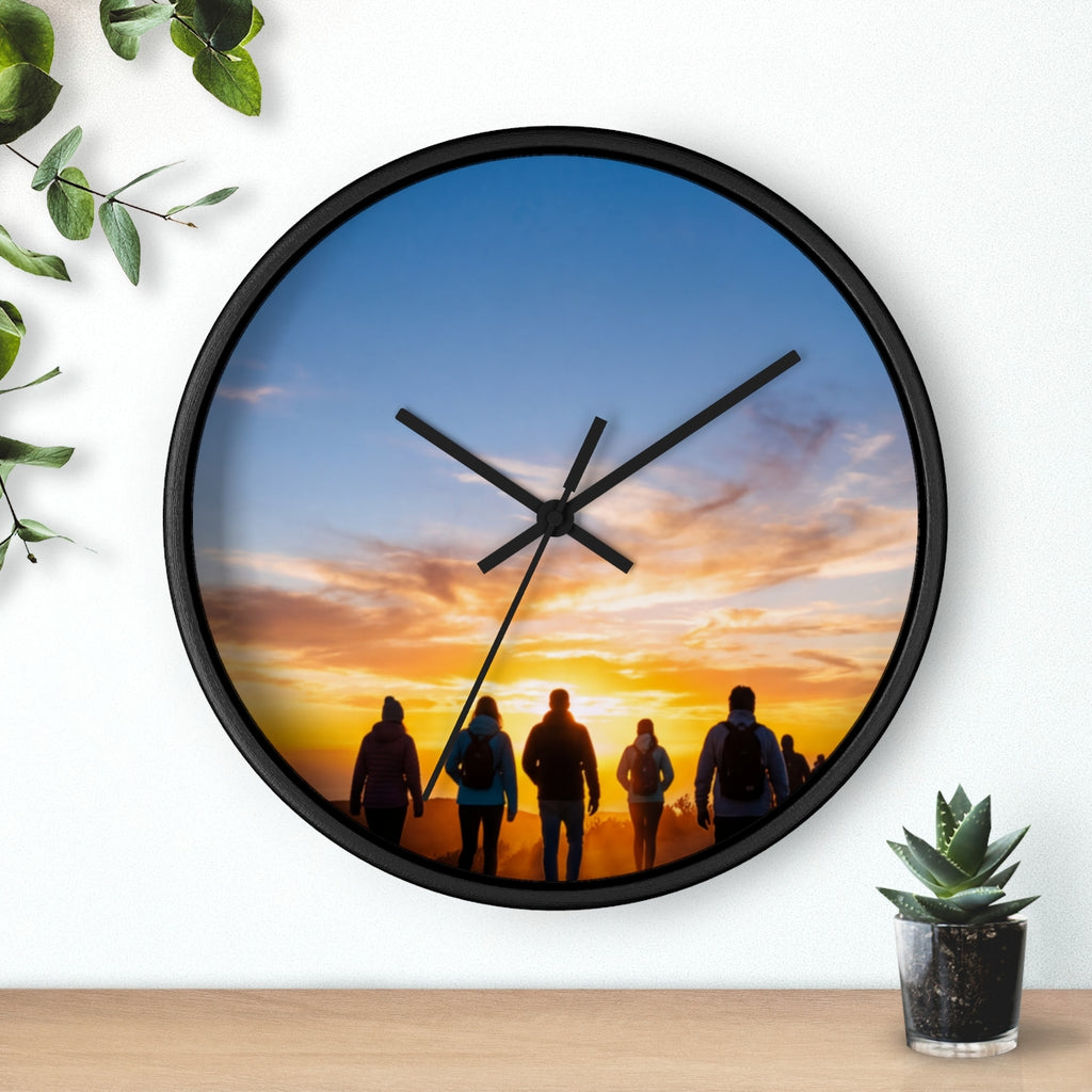 Wall Clock - Golden Horizon Trek
