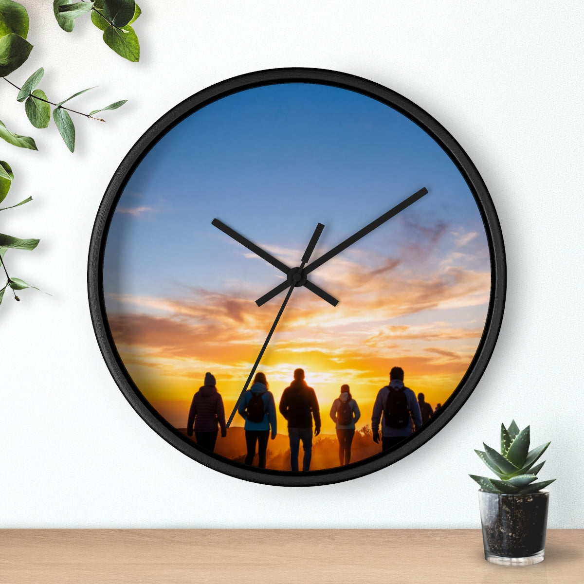 Wall Clock - Golden Horizon Trek