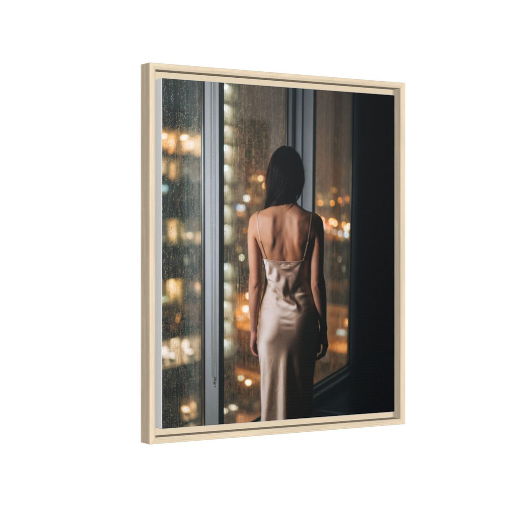 Framed Matte Canvas - Cinematic Nights