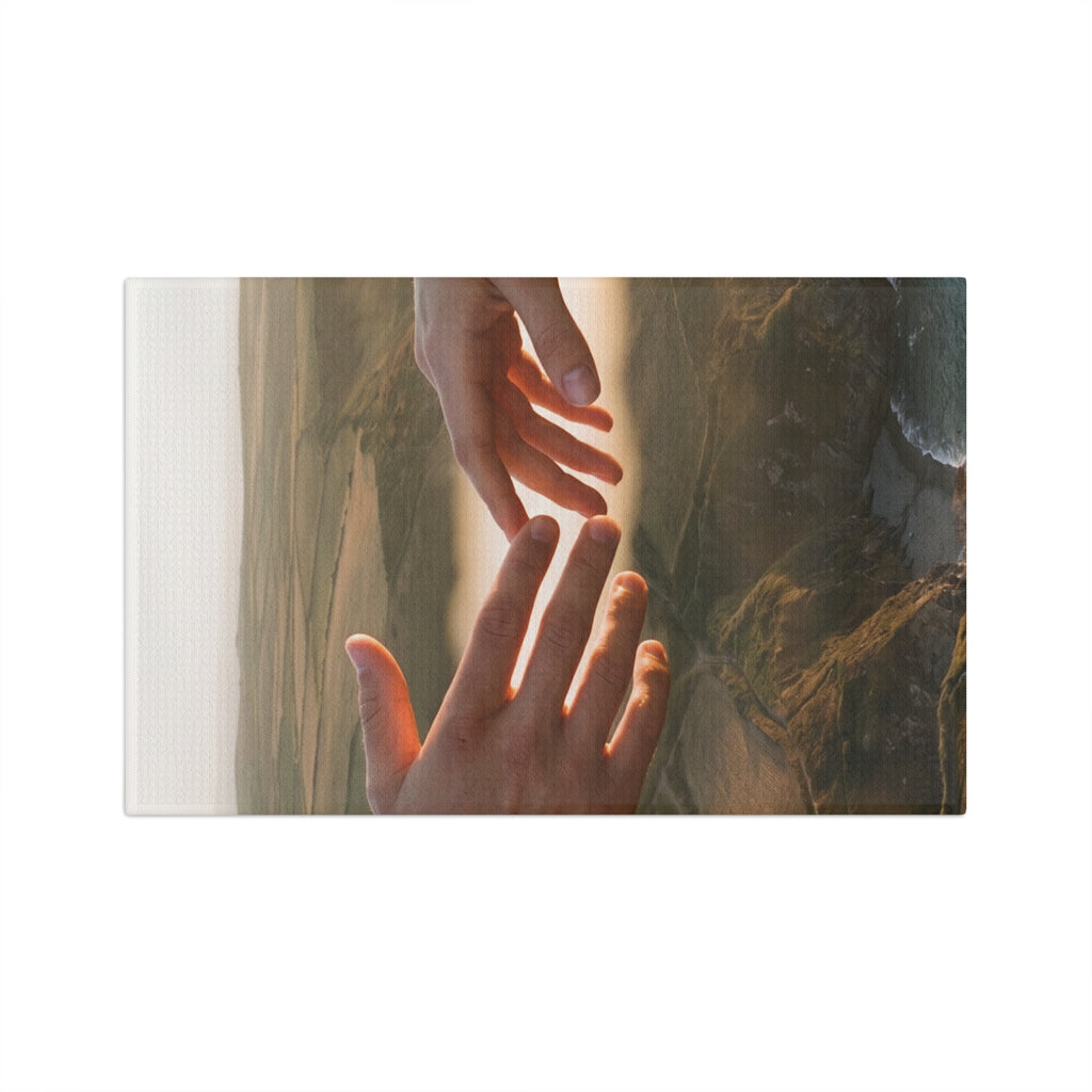 Microfiber Tea Towel - The Infinite Touch | Ethereal Coastal...