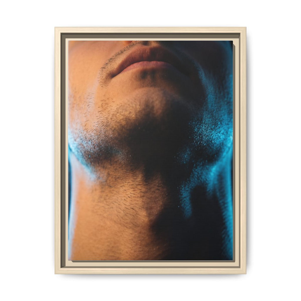 Framed Matte Canvas - Neon Noir