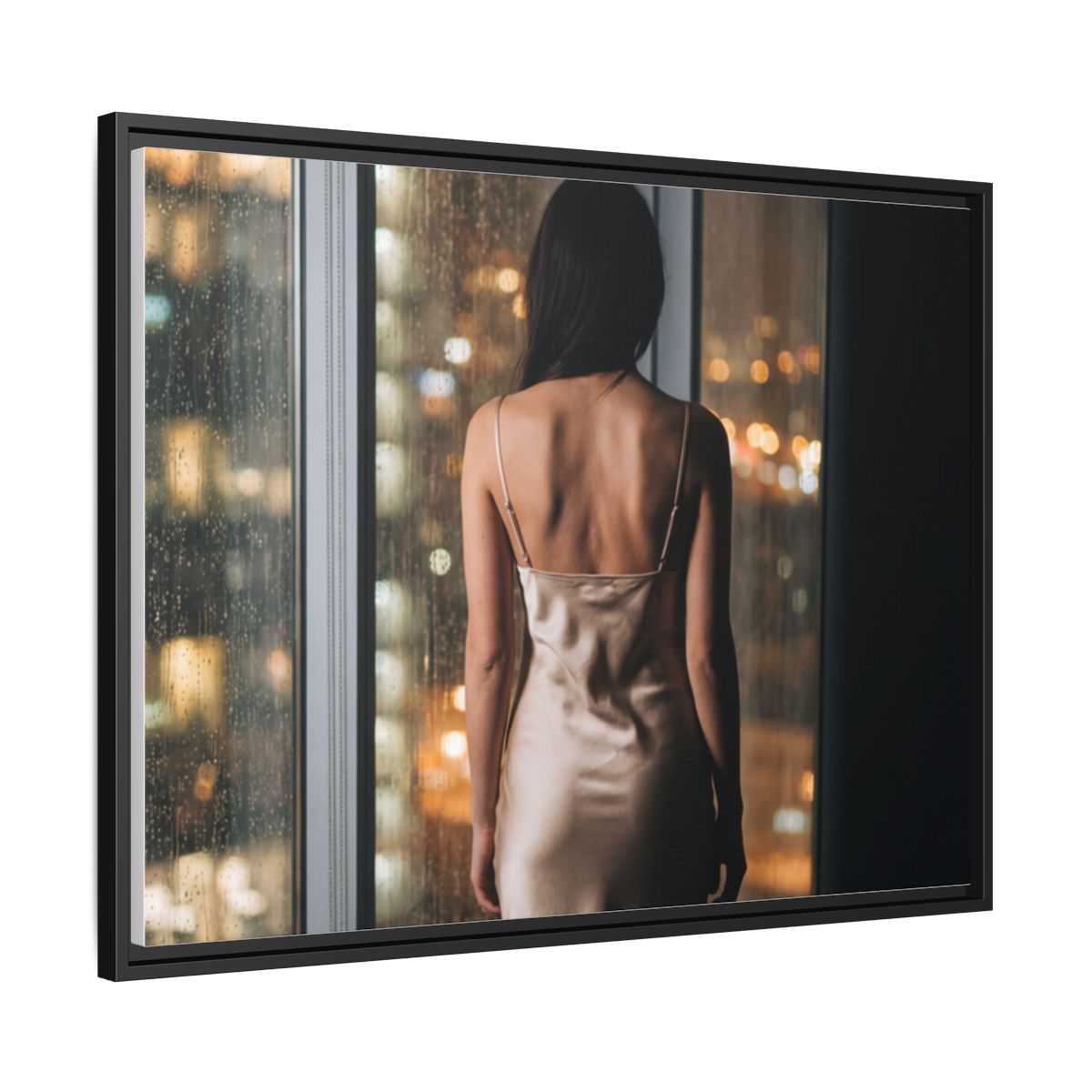 Framed Matte Canvas - Cinematic Nights