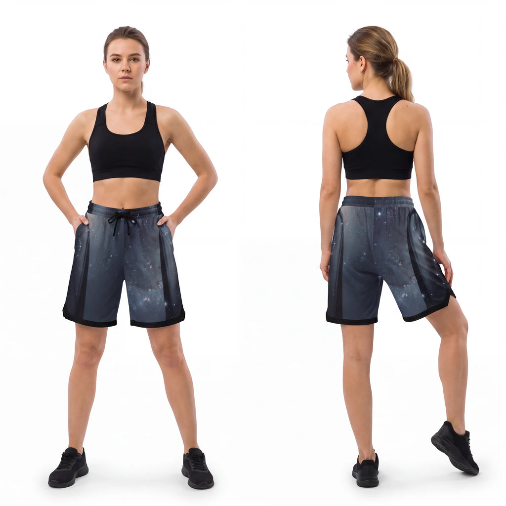 Women's Basketball Rib Shorts Orion Constellation