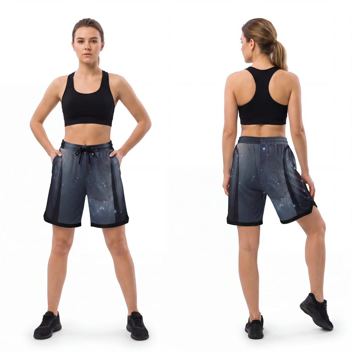 Women's Basketball Rib Shorts Orion Constellation