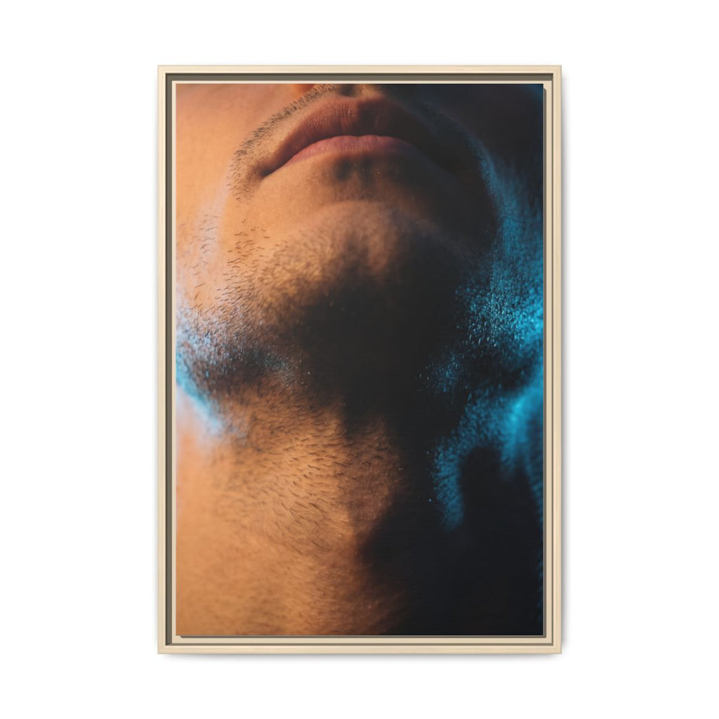 Framed Matte Canvas - Neon Noir