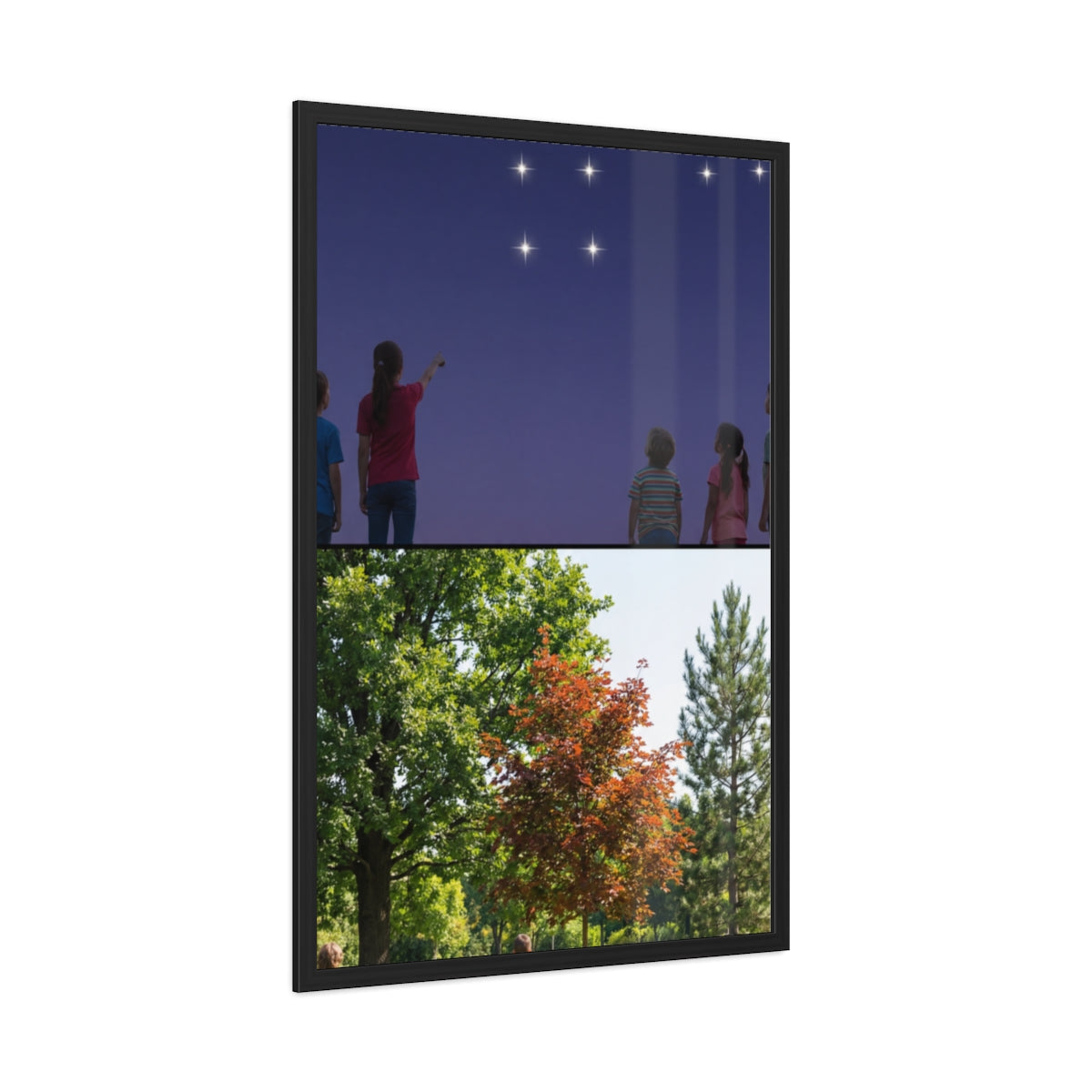 Framed Posters - Stardust & Forest Discovery — Portrait... |...
