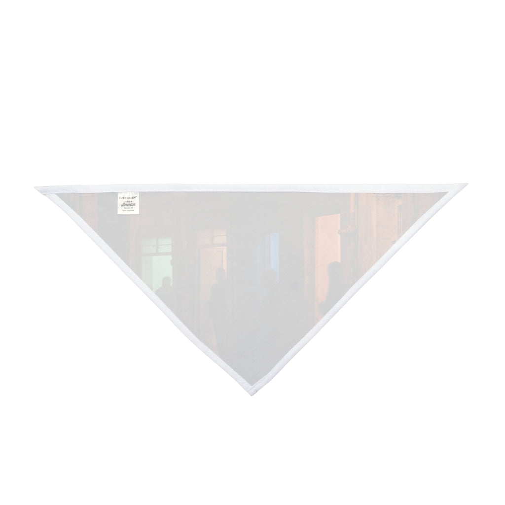 Pet Bandana - Shadowed Alleyway Mystery Art Print | Echovira...