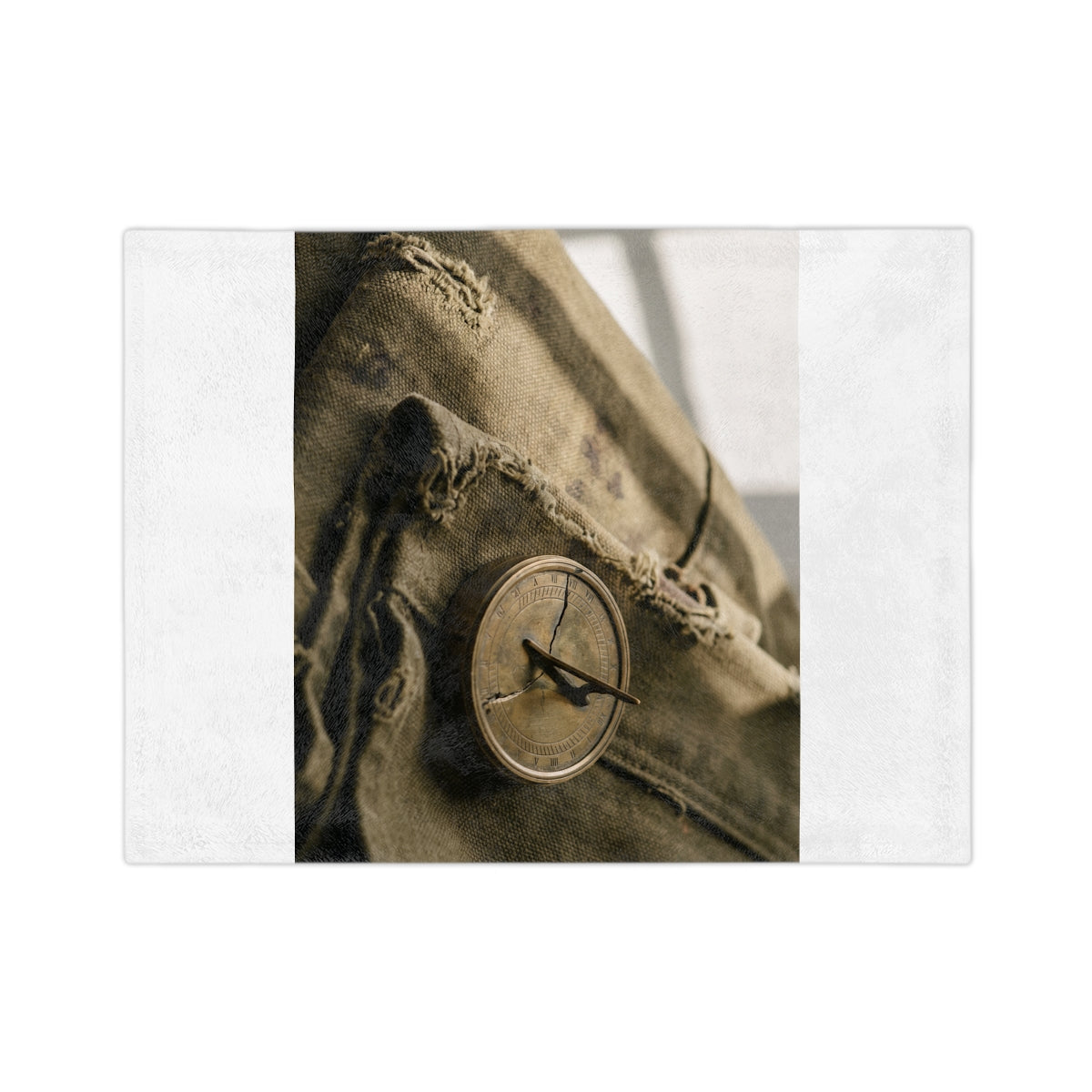 Velveteen Blanket - Sundial Relic | Echovira Gallery