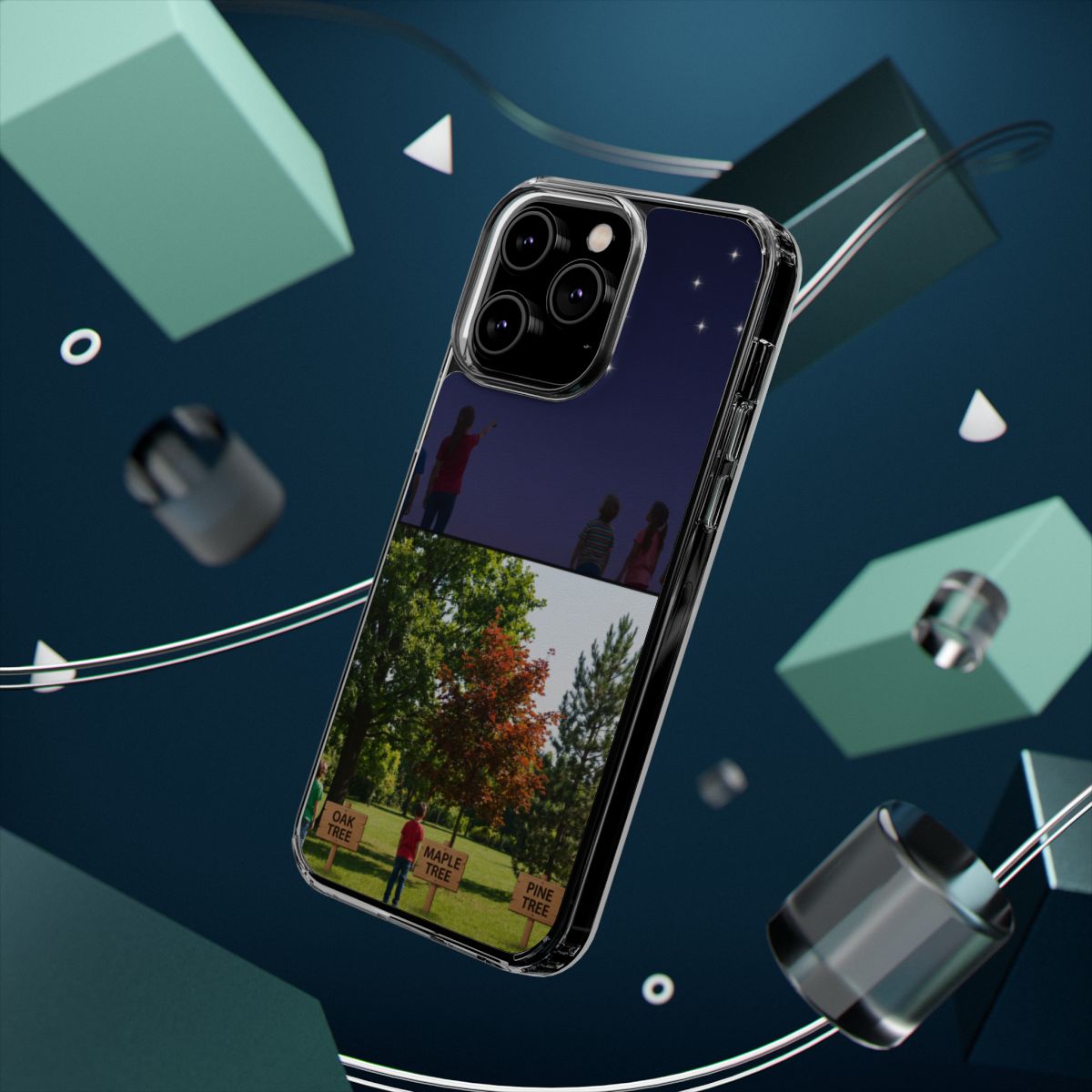 Clear Impact-Resistant Case - Starry Shield