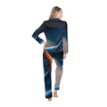 Blueprint Silhouette Women's Satin Pajamas