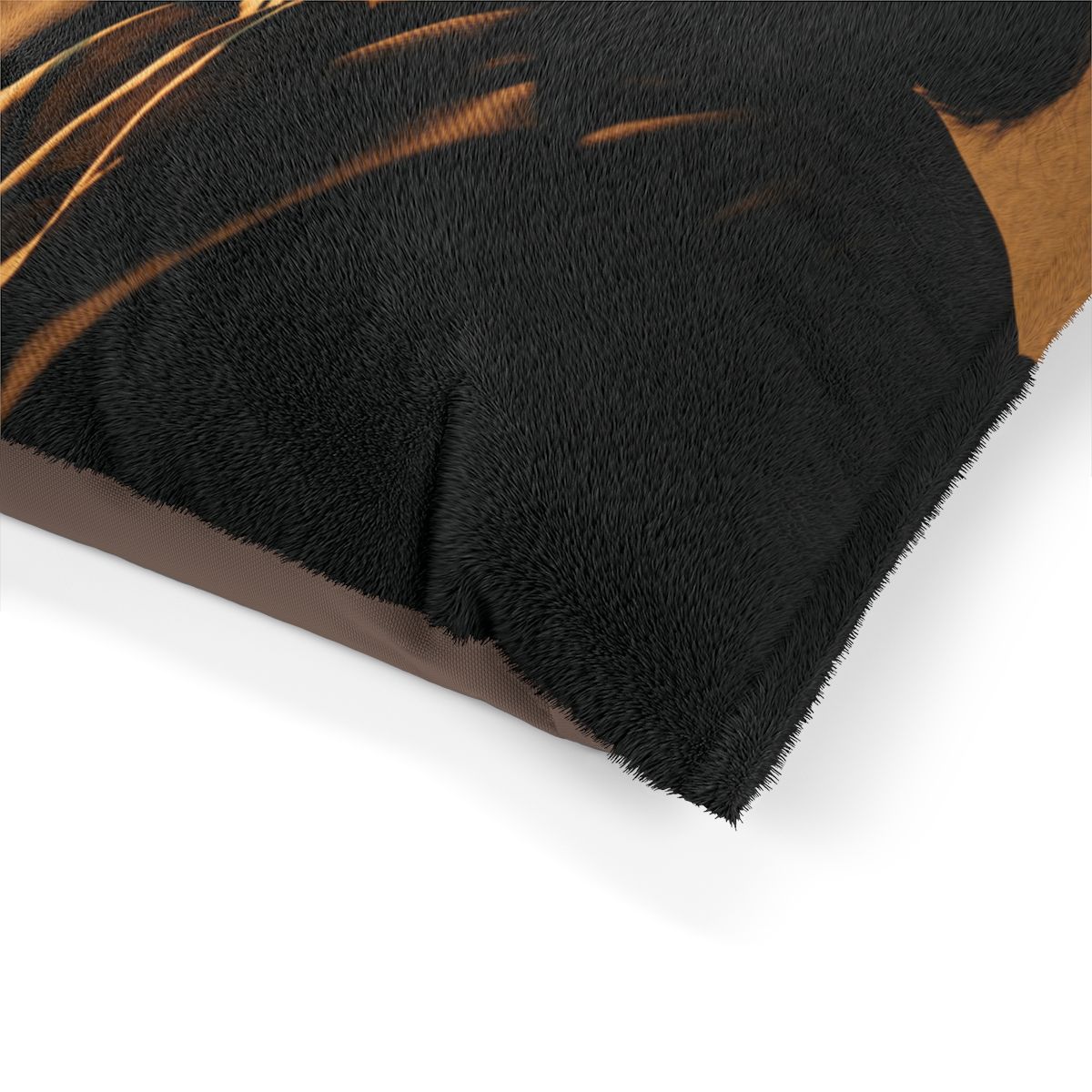 Pet Bed - Candlelight Noir Cozy Pet Cushion | Echovira...