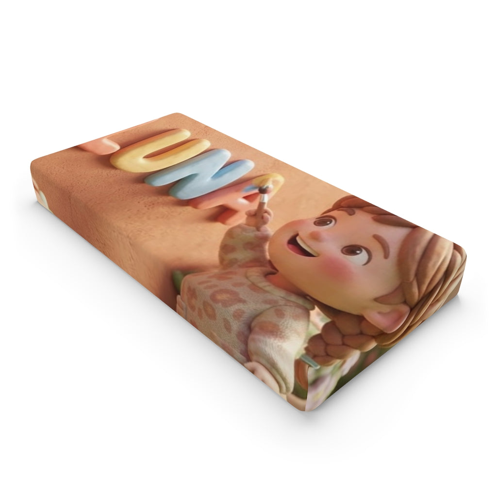 Baby Changing Pad Cover - Luna Sunshine | Echovira Gallery