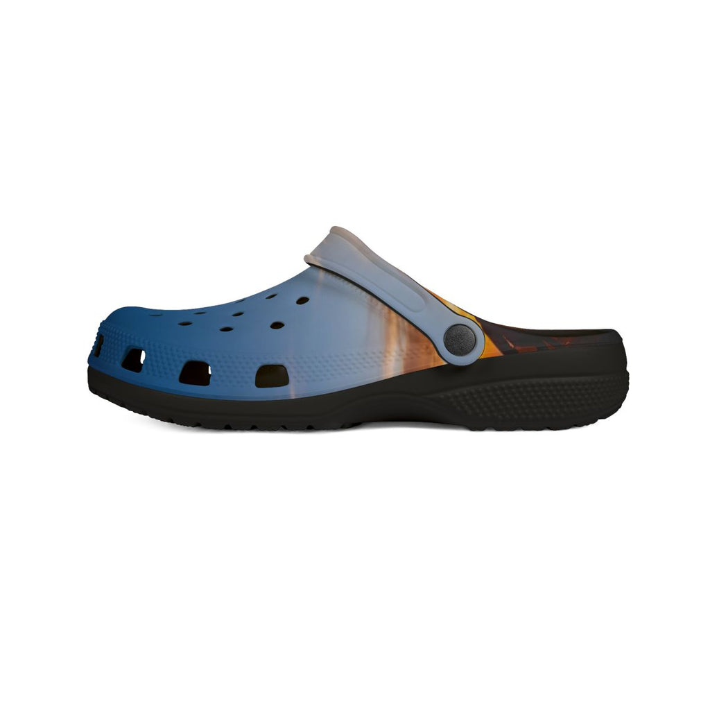 EVA Rubber Shoes - Sunset Mountain | Echovira Gallery