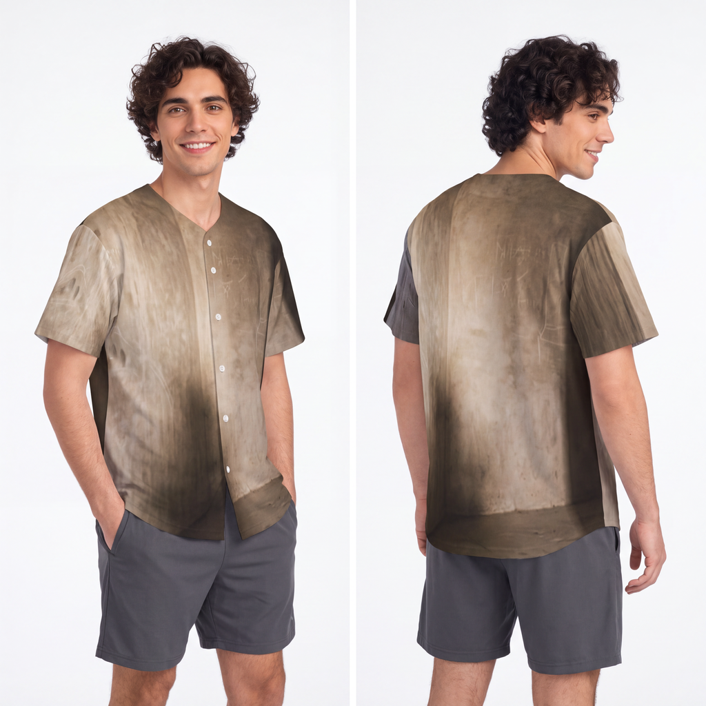 Men's Baseball Jersey - Shadows of the Citadel moody... |...