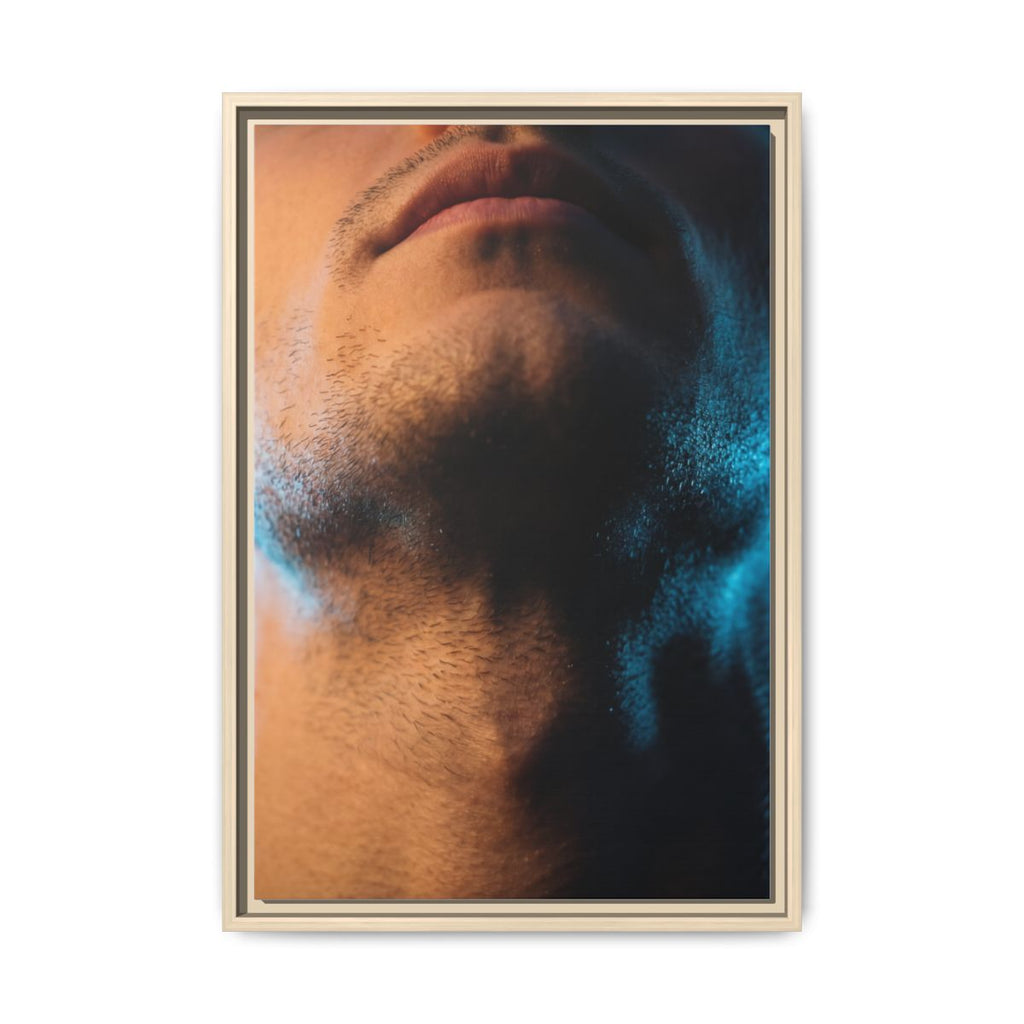 Framed Matte Canvas - Neon Noir