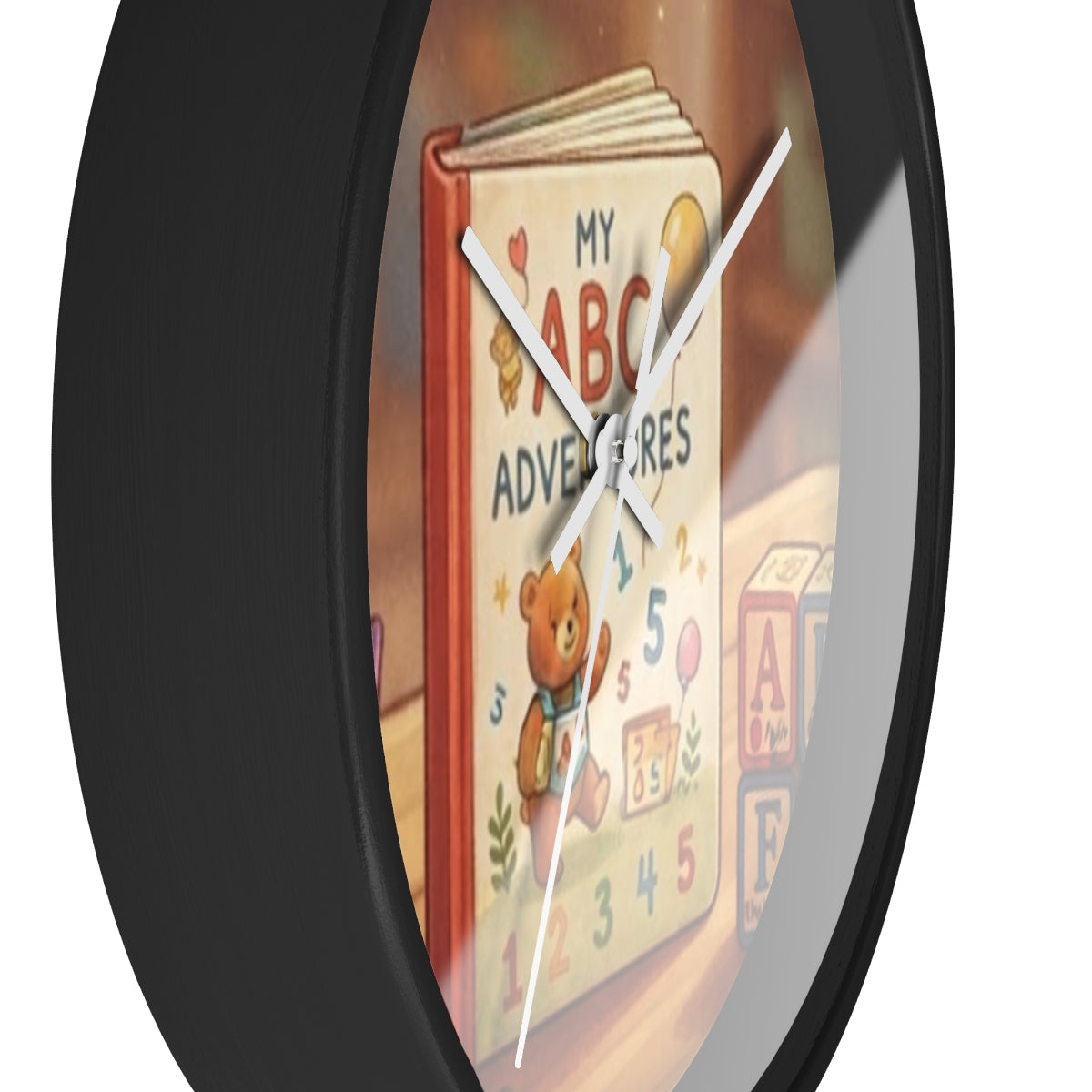 Wall Clock - ABC Classroom Learning Time | Echovira Gallery