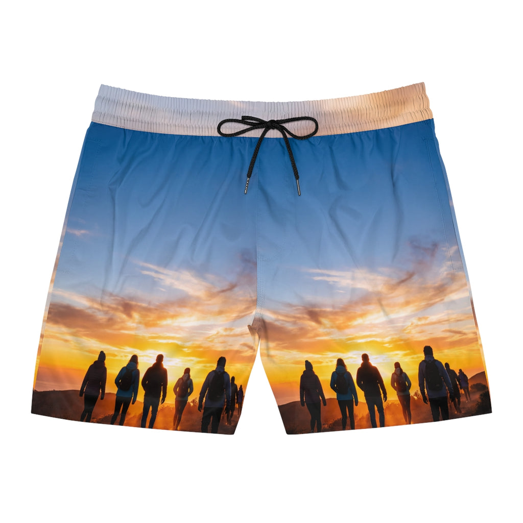 Men's Swim Shorts - Sunset