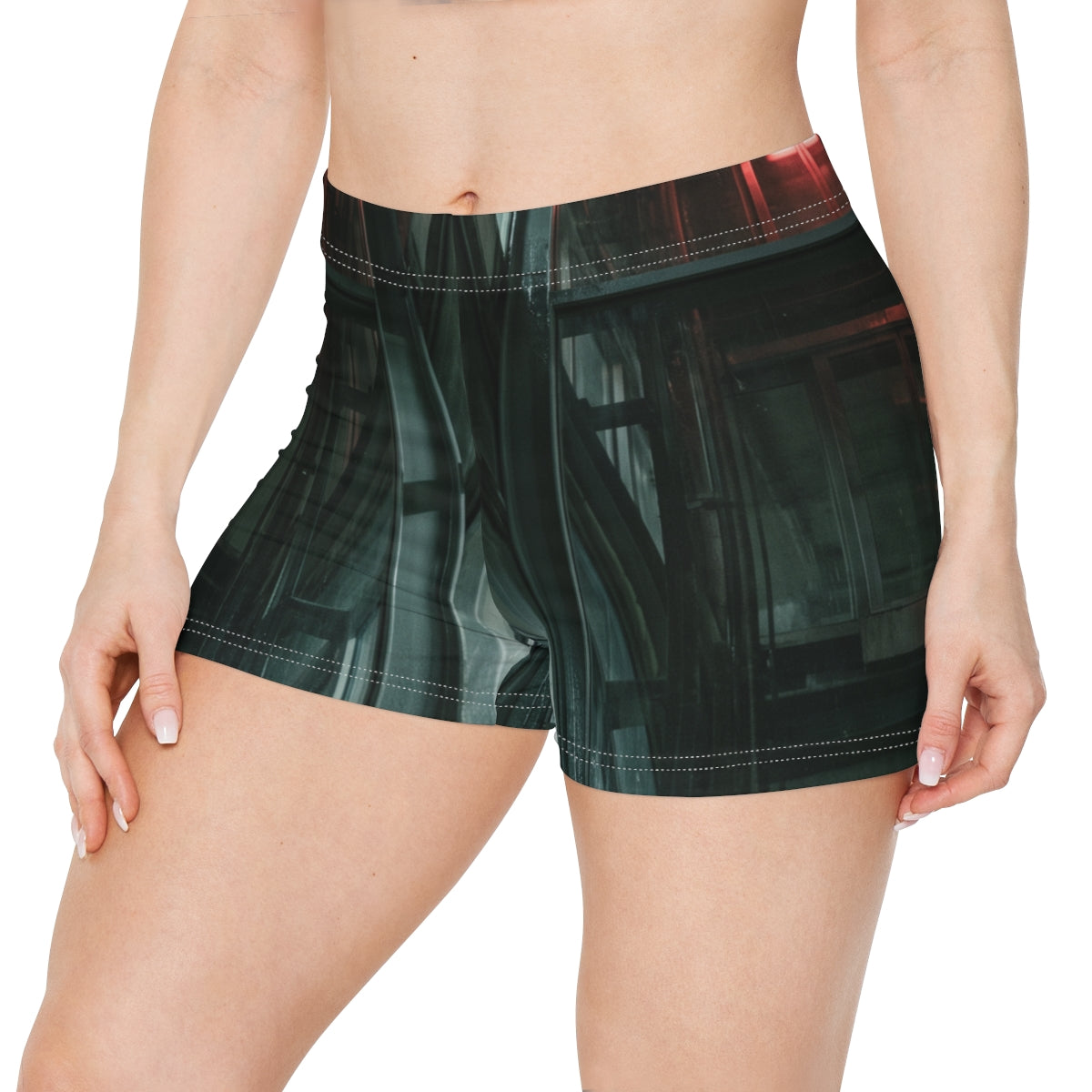 Women's Shorts - Red Beacon Industrial | Echovira Gallery