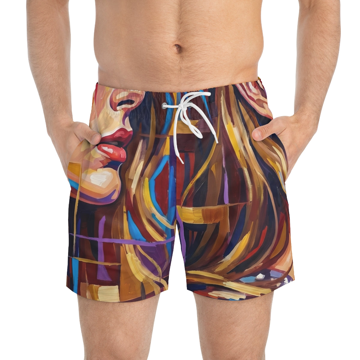 Swim Trunks - Shattered Elegance | Echovira Gallery