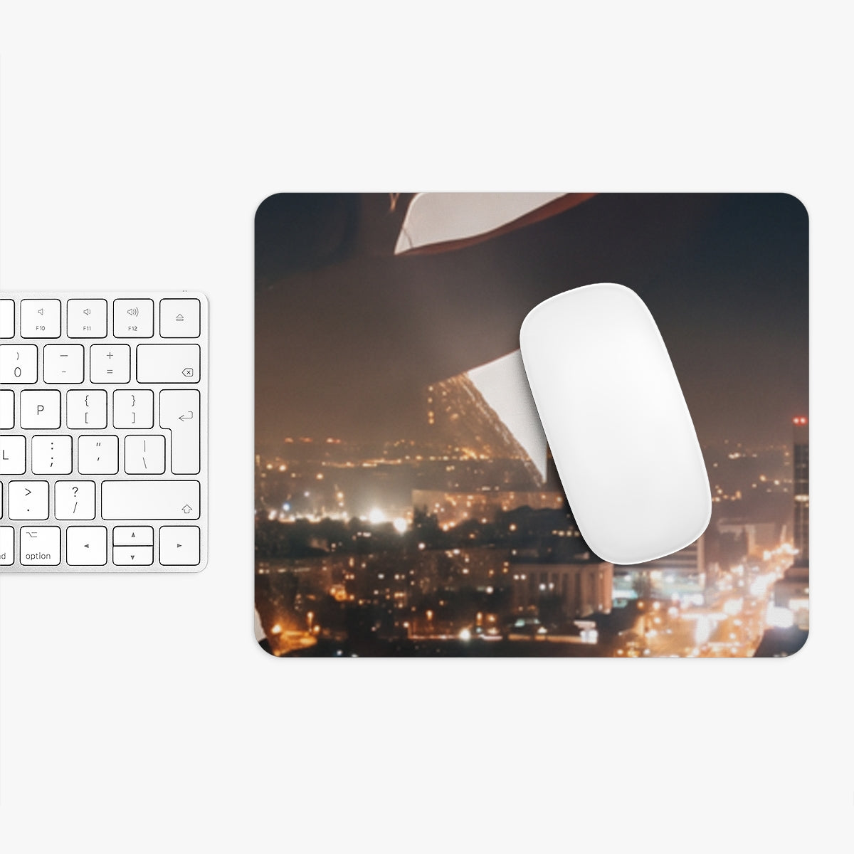 Mouse Pad - Midnight City Silhouette | Echovira Gallery