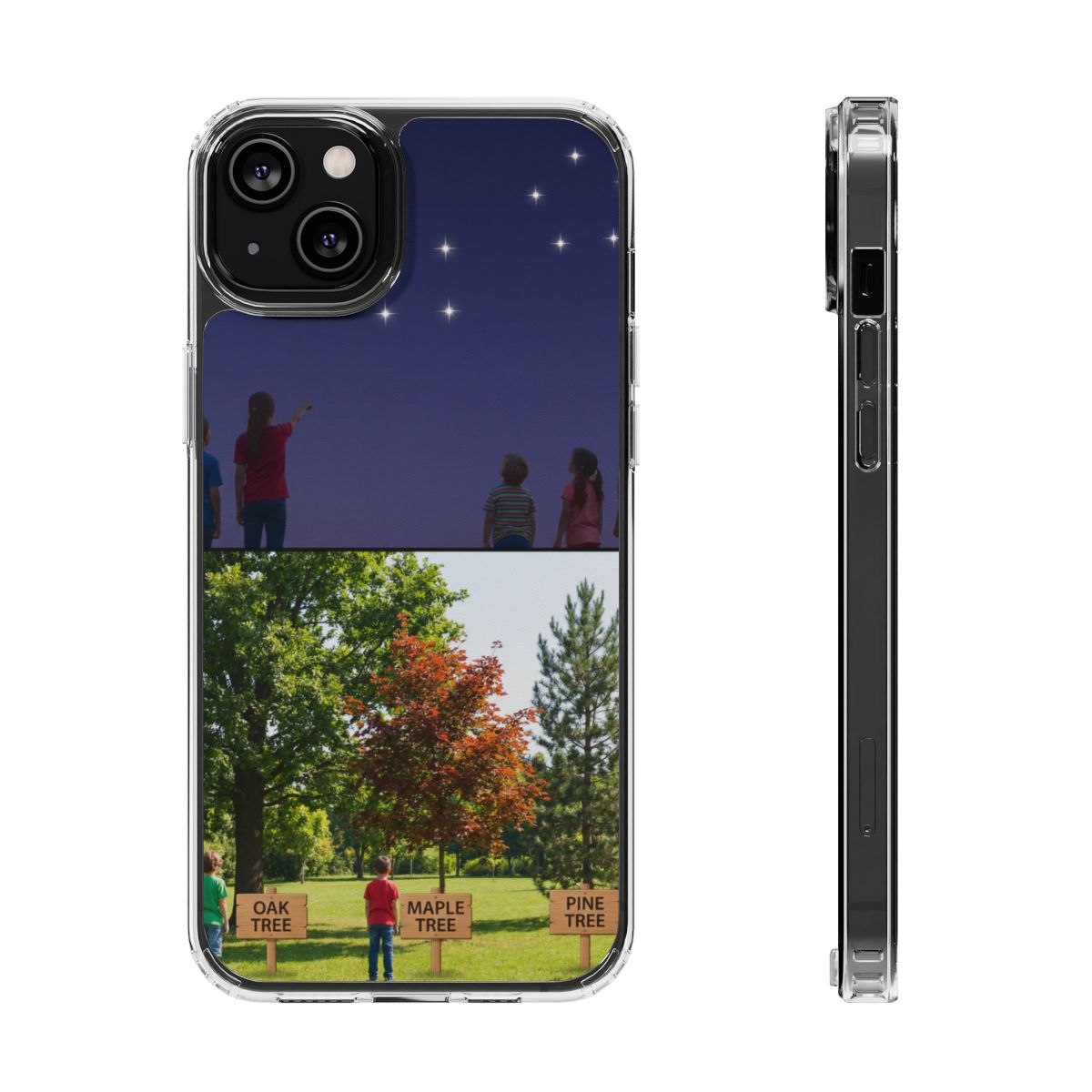 Clear Impact-Resistant Case - Starry Shield
