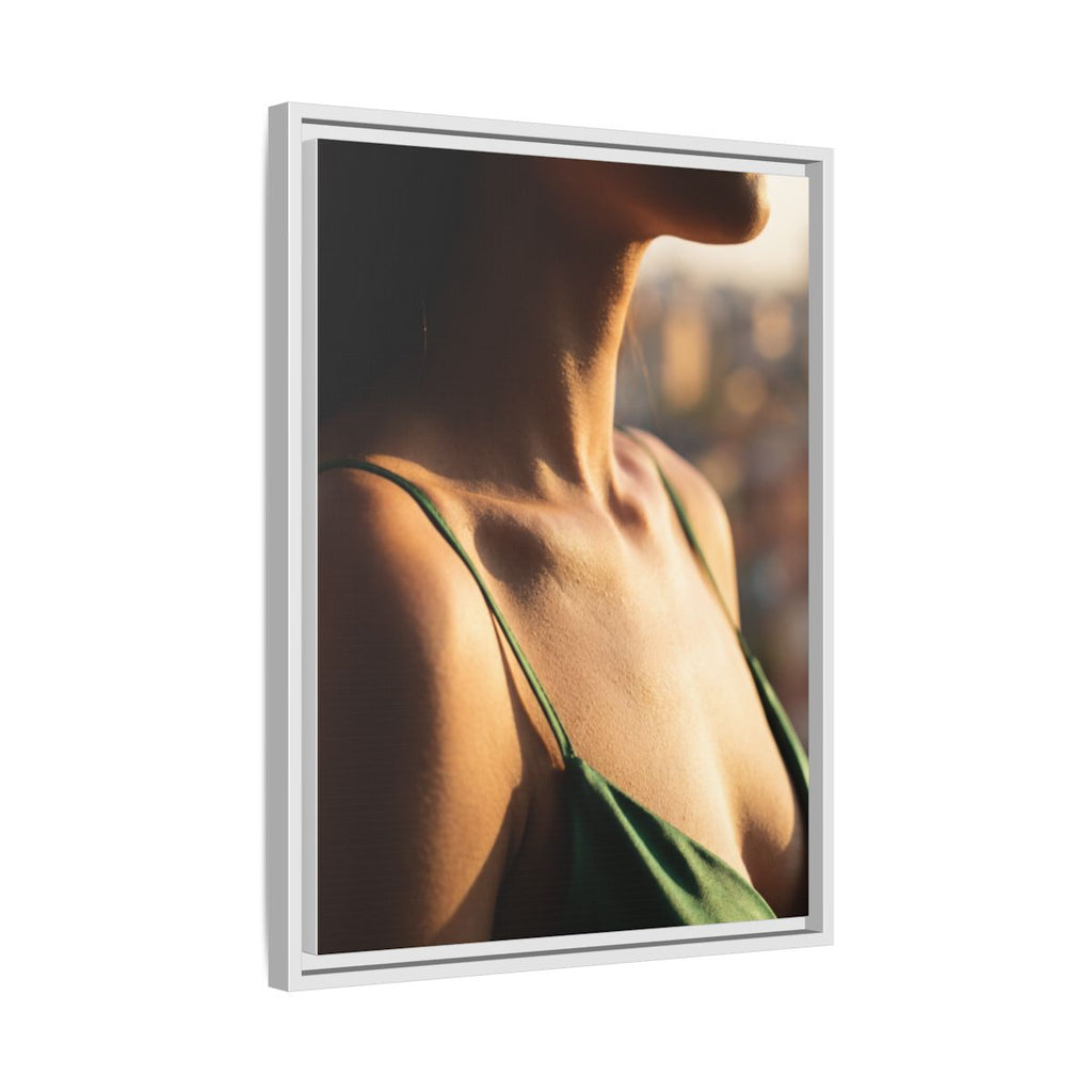 Framed Matte Canvas - Sunlit Muse