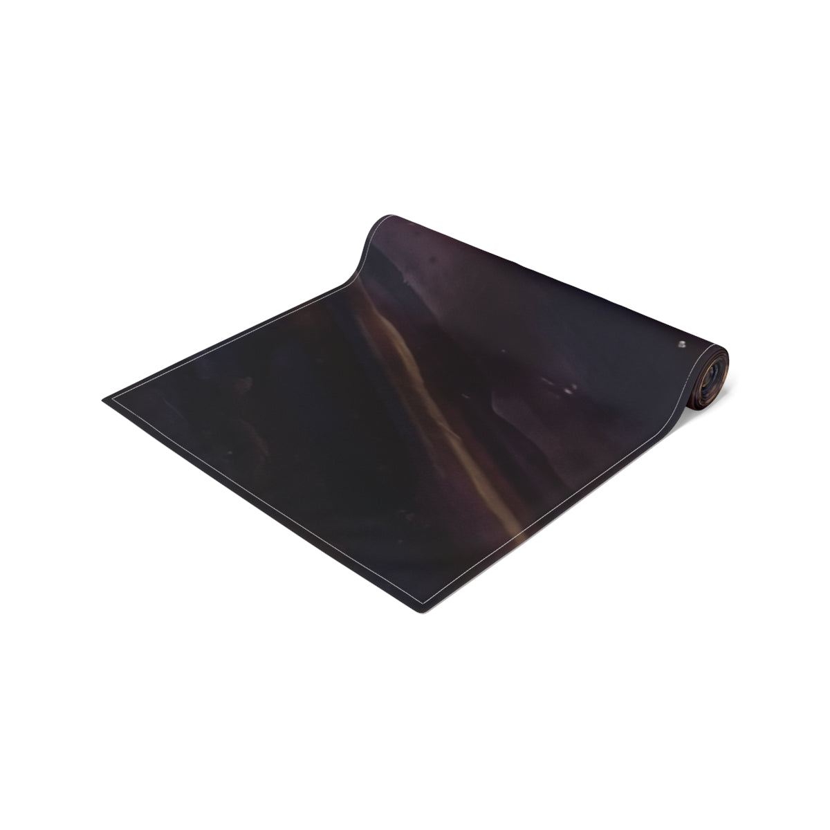 Table Runner - Midnight Glare Abstract | Echovira Gallery