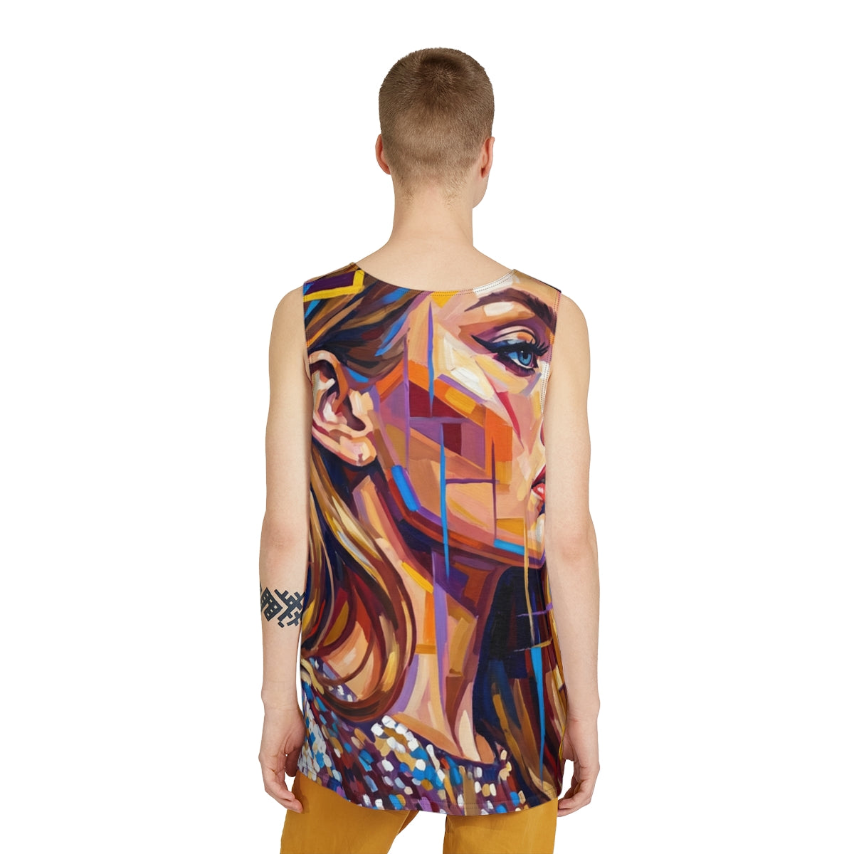 Men's Tank - Shattered Elegance Portrait | Echovira Gallery