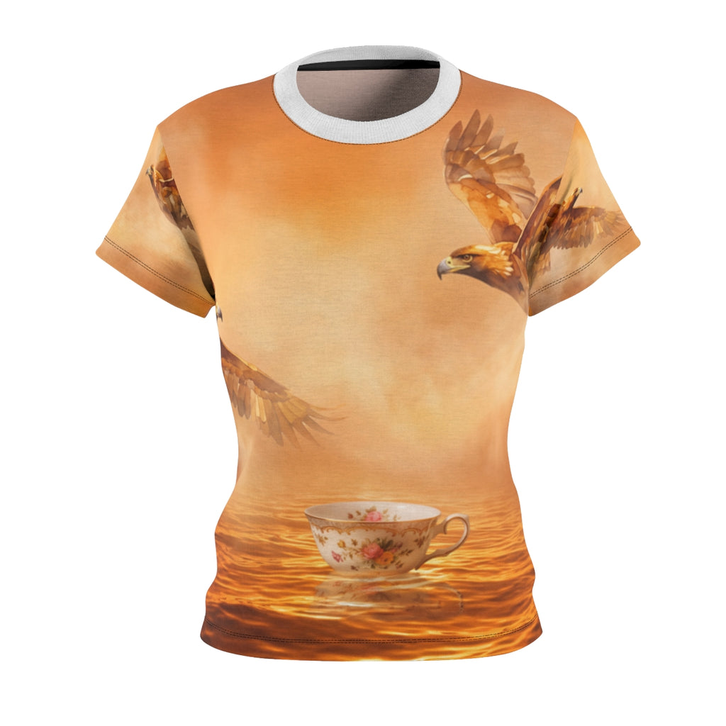 Surreal Eagles Women's Cut and Sew Tee