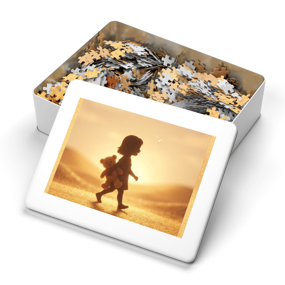 Jigsaw Puzzle with Tin - Golden Companionship (30, 110, 252...
