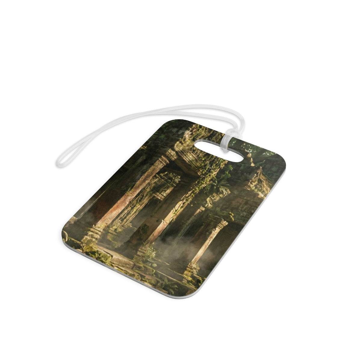 Luggage Tag - Ancient Temple Compass | Echovira Gallery