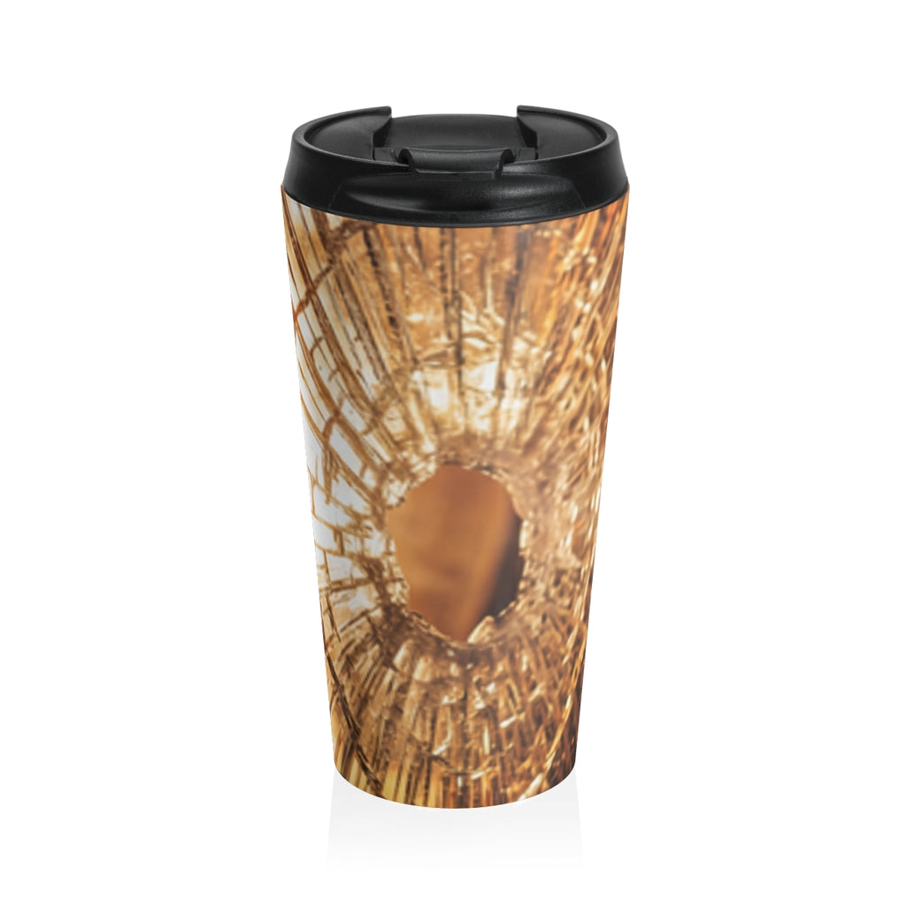 Stainless Steel Travel Mug - Shattered Light | Echovira...