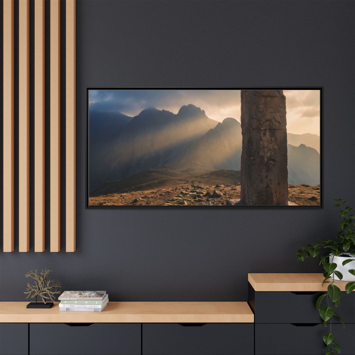 Framed Matte Canvas - Mystic Heritage