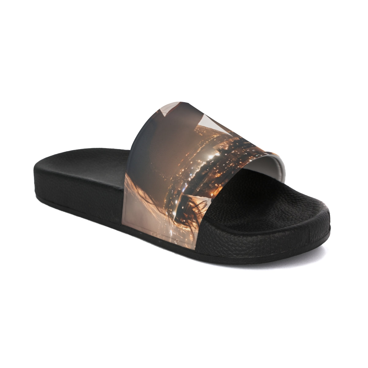Men's Slide Sandals - Midnight City lights | Echovira...