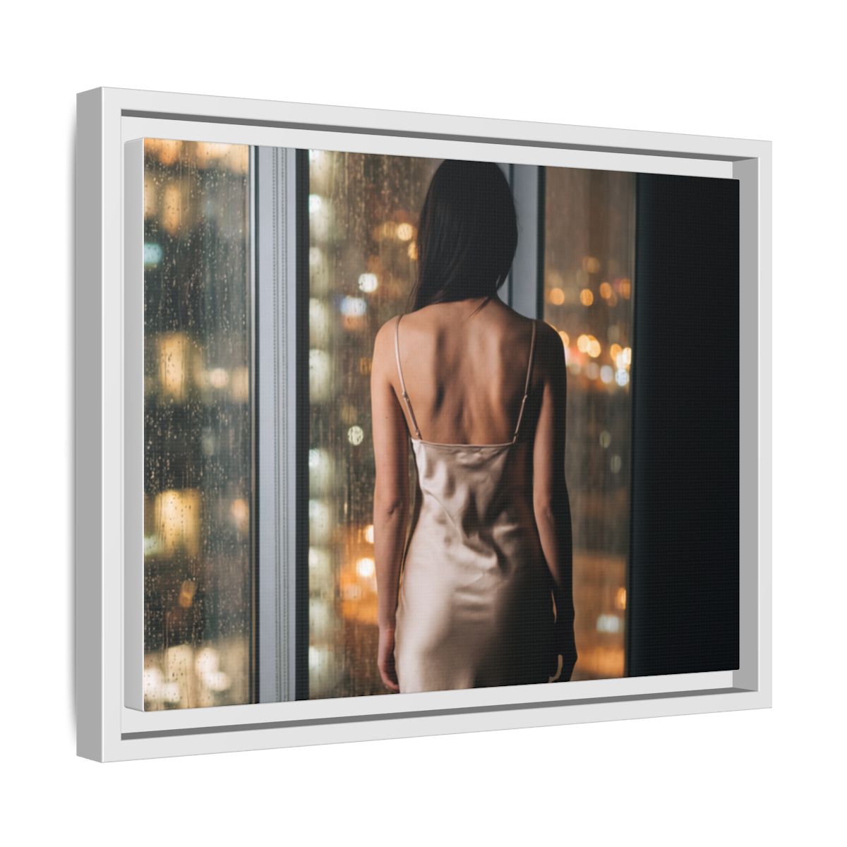 Framed Matte Canvas - Cinematic Nights
