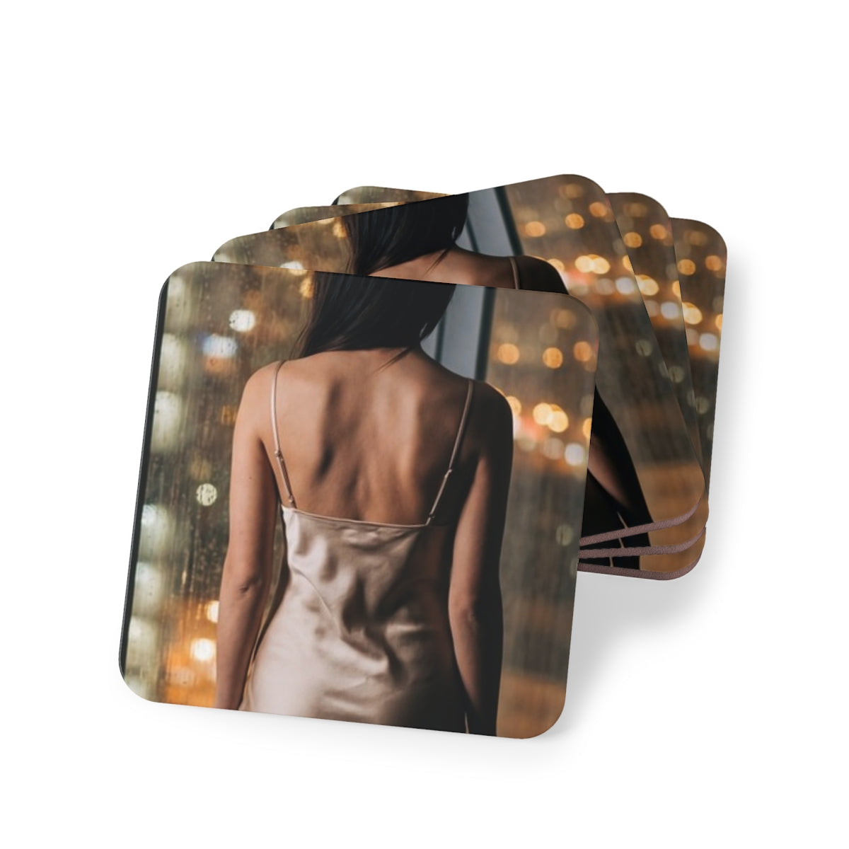 Coasters - Shimmering City Lights (4pcs) (1 & 4 pcs) |...