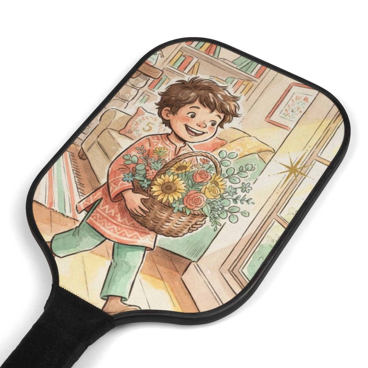 Pickleball Kit - Sunlit Meadow Court | Echovira Gallery