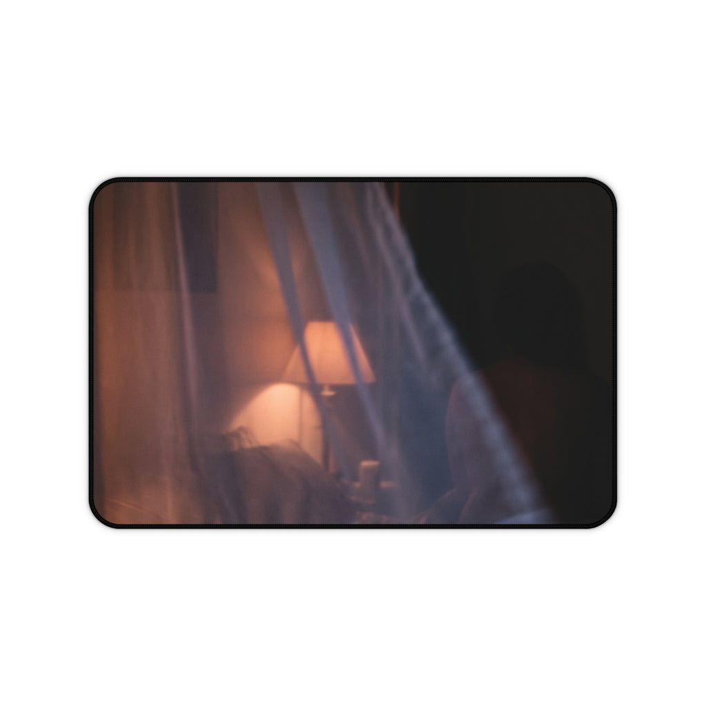 Desk Mat - Midnight Wind Shadowed Bedroom Art | Echovira...
