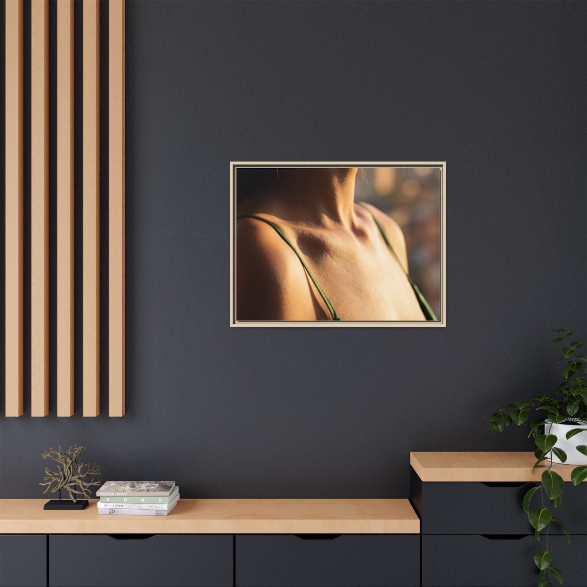 Matte Canvas Framed - Golden Hour Portrait