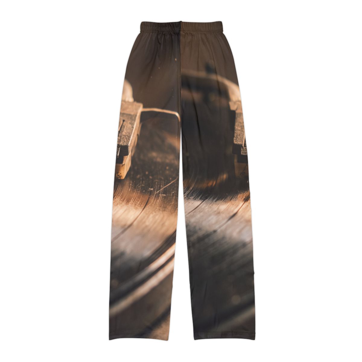 Kids Lounge Pants with Vintage Vinyl Turntable