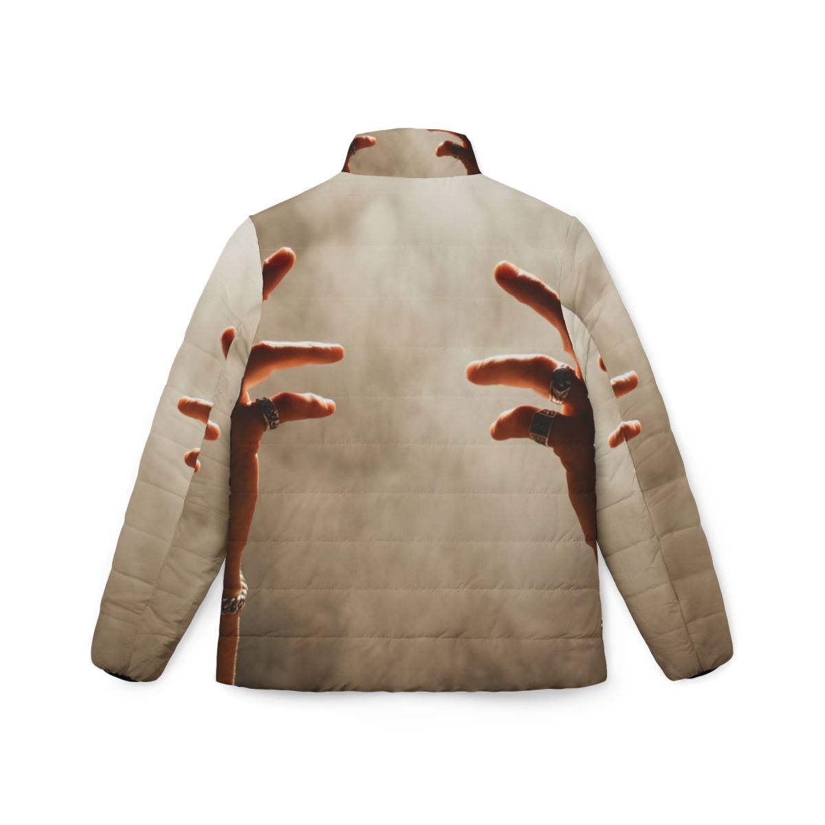 Women's Puffer Jacket - Mystic Spotlight | Echovira Gallery