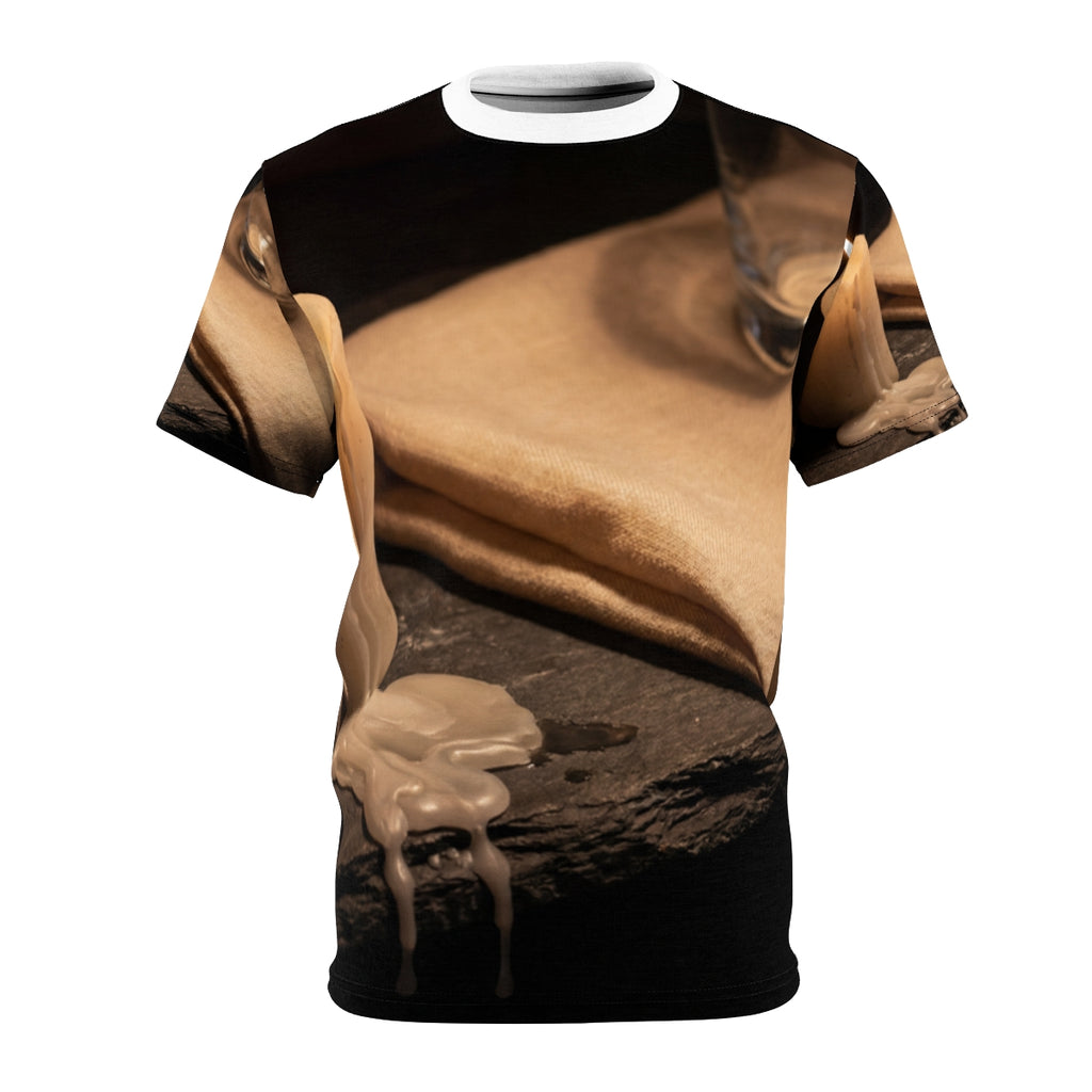 Unisex Cut & Sew Tee - Candlelit Shadows | Echovira Gallery