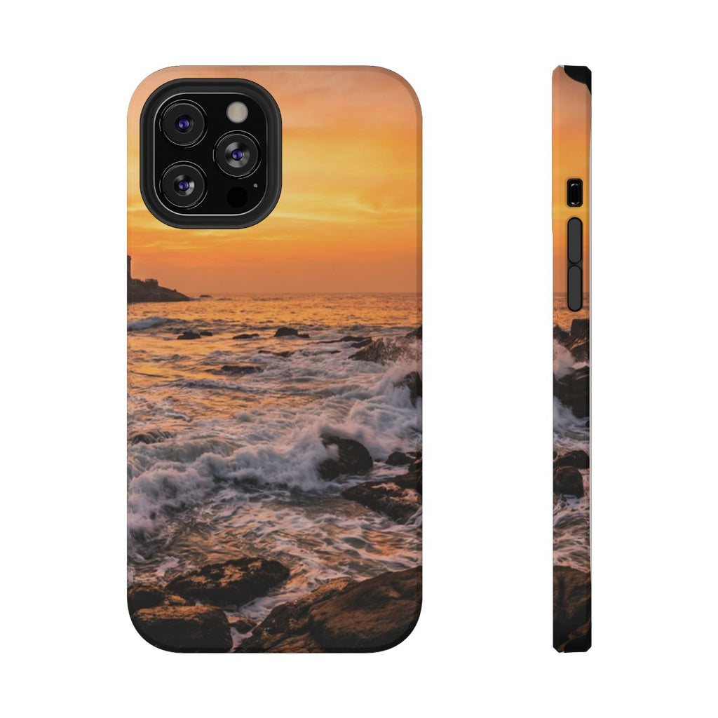 Impact-Resistant Cases - Phone Case - Sunrise Coastal Art— sizes part 1/2