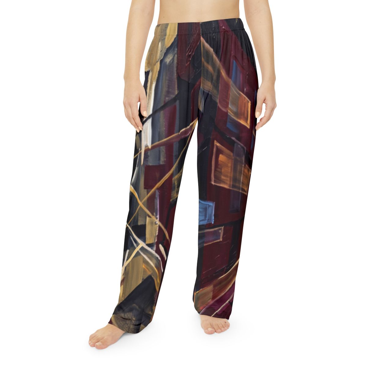 Women's Pajama Pants - Urban Glow | Echovira Gallery