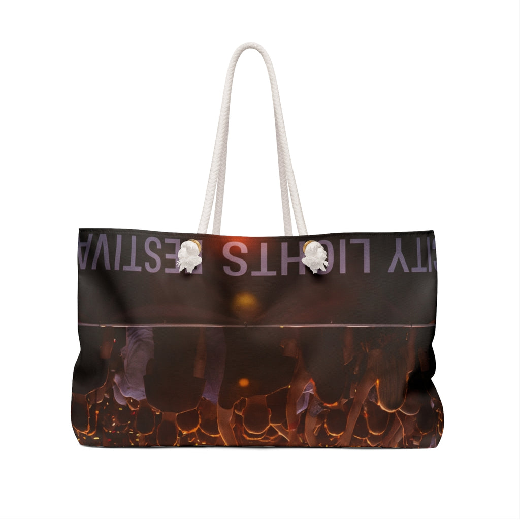 Weekender Bag - City Lights Festival | Echovira Gallery