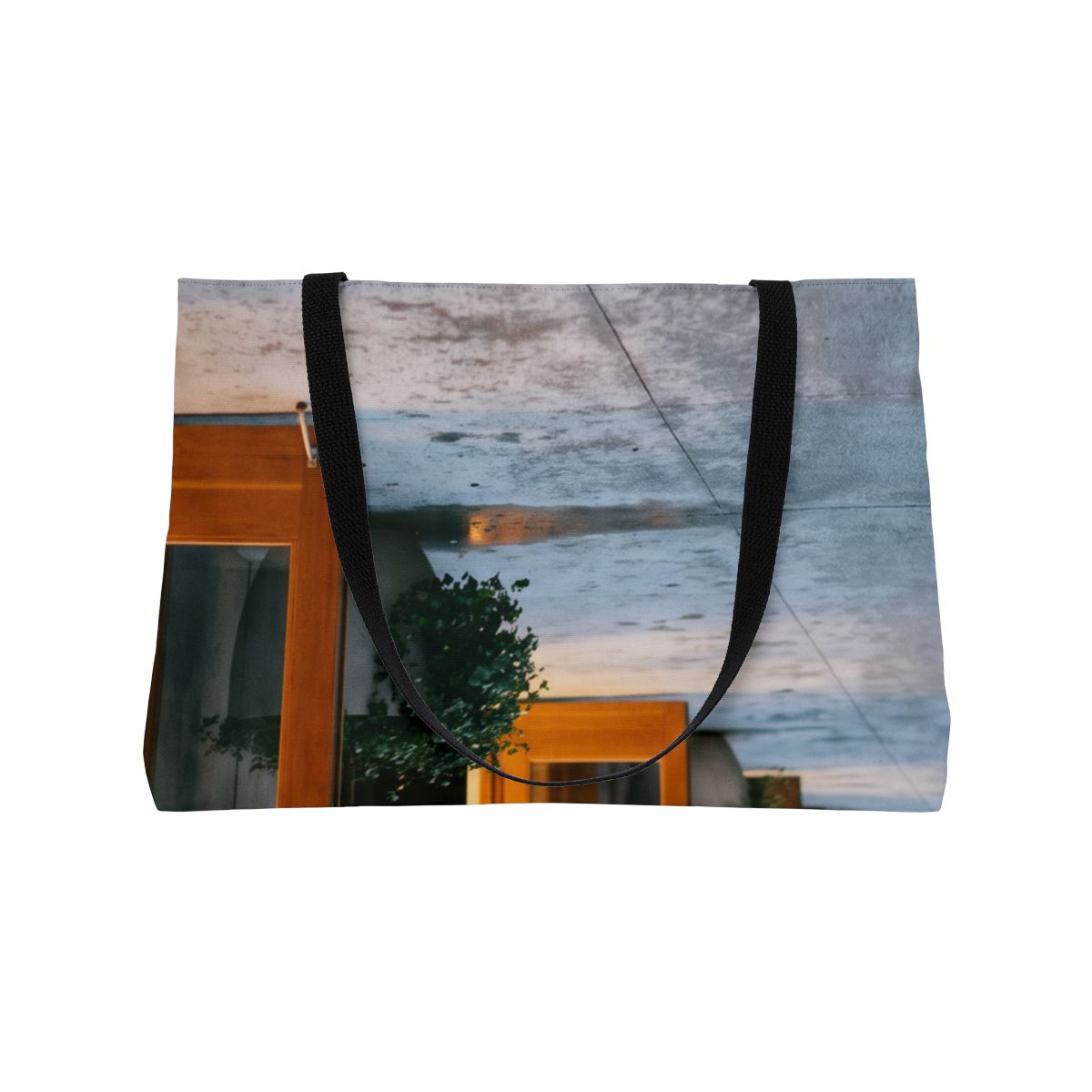 Weekender Tote Bag - Twilight Walkway | Echovira Gallery